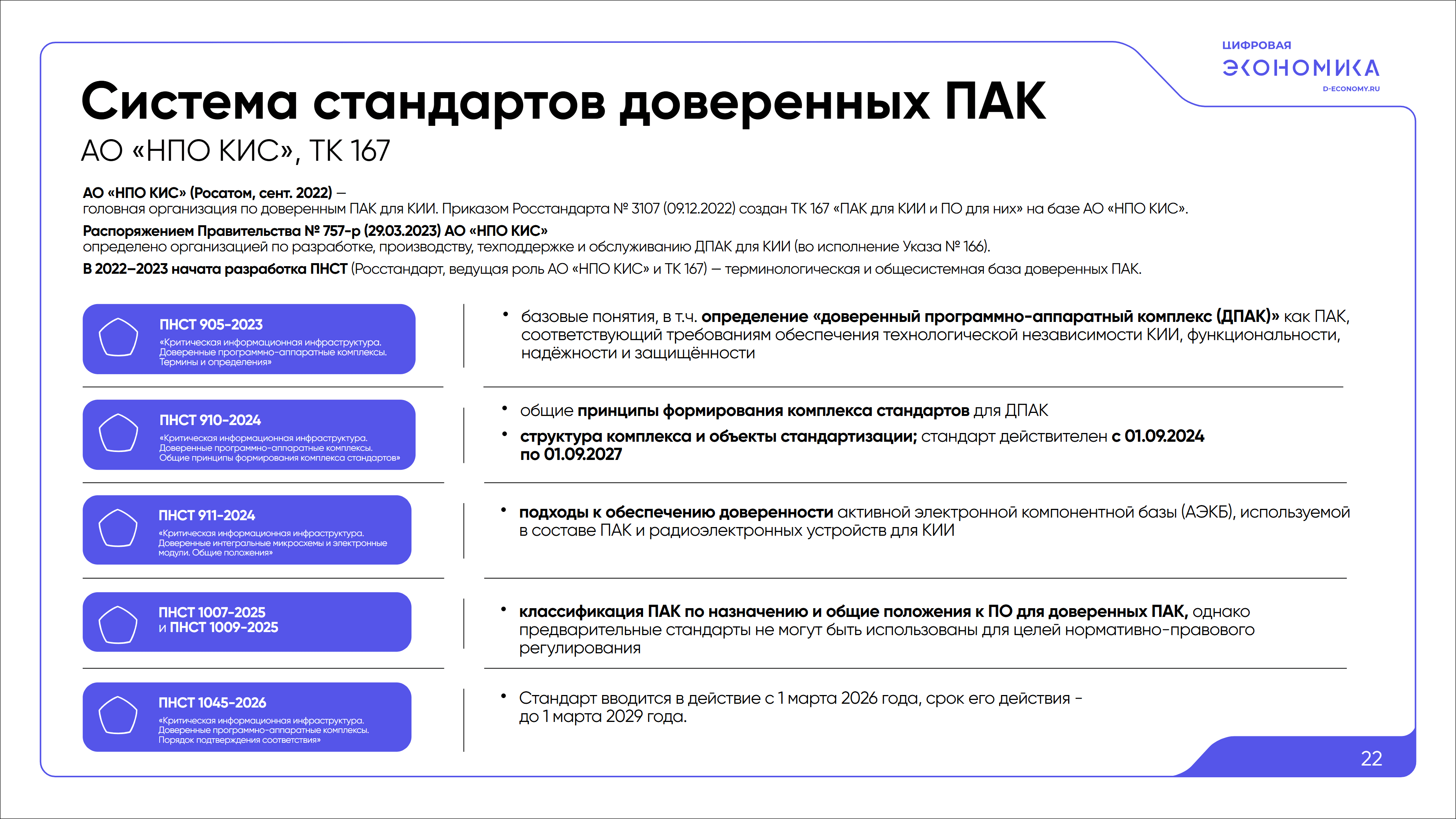 Импортозамещение ПАК обработки данных 22